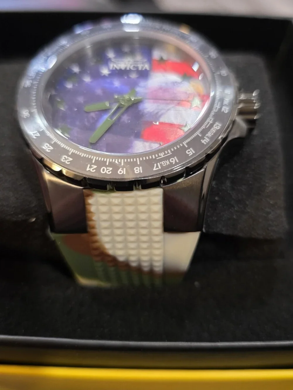 345.  Invicta Aviator Men's Watch - 50mm. Camouflage (48956)